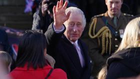 El rey Carlos III, durante un acto en Reino Unido.