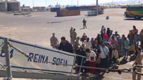 Imágenes del rescate de la Fragata Reina Sofía en Sudán.