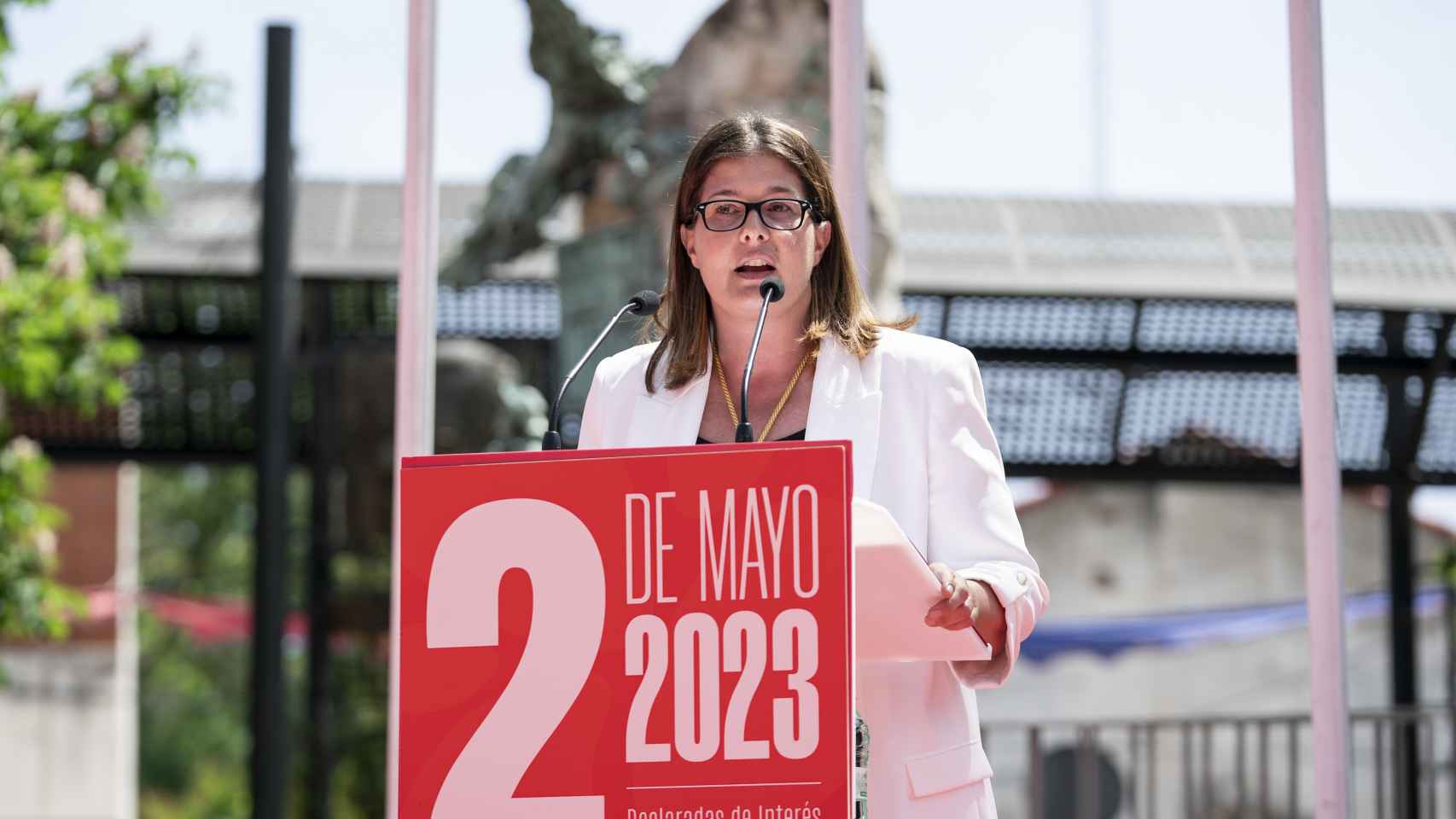 La alcaldesa de Móstoles, Noelia Posse, en una imagen reciente.