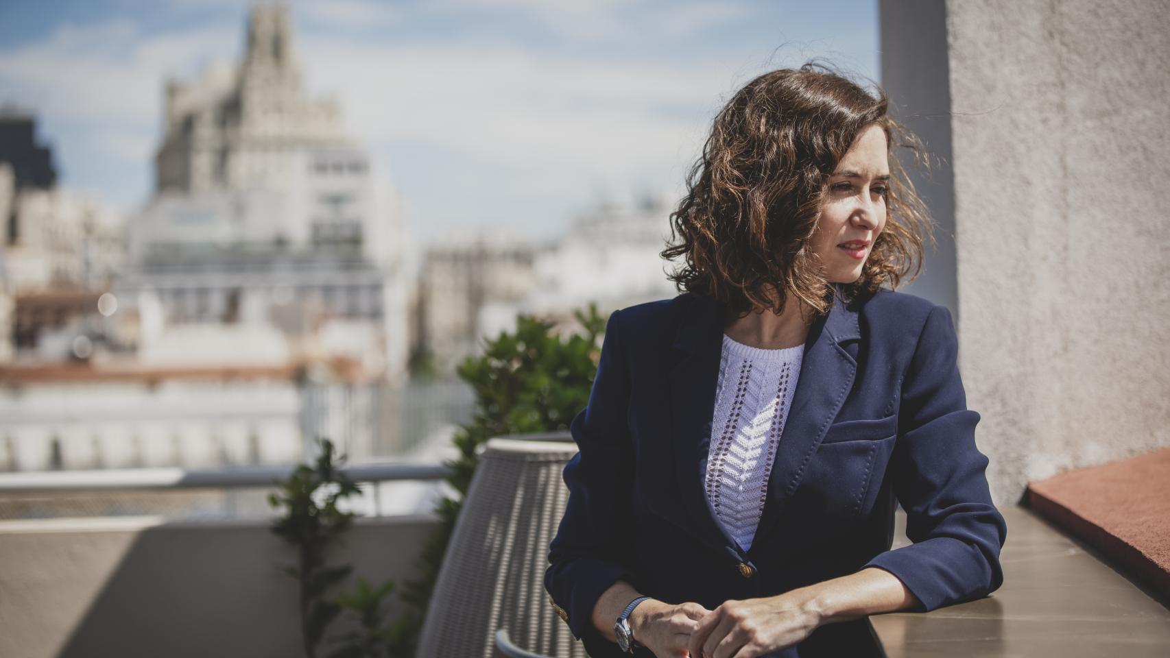 La presidenta de la Comunidad aspira a la reelección el próximo 28 de mayo.