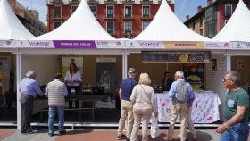Imagen de la inauguración del evento Plaza Mayor del Vino.