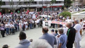 Manifestación en defensa de la sanidad pública