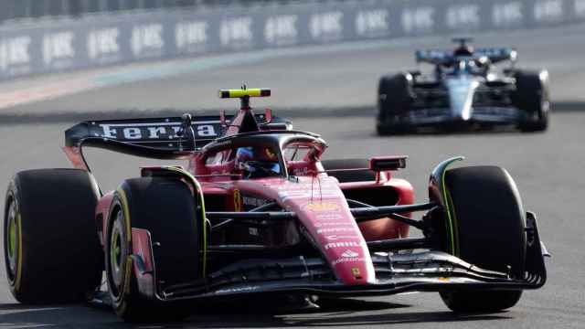 Carlos Sainz, en los libres del Gran Premio de Miami de la F1 2023