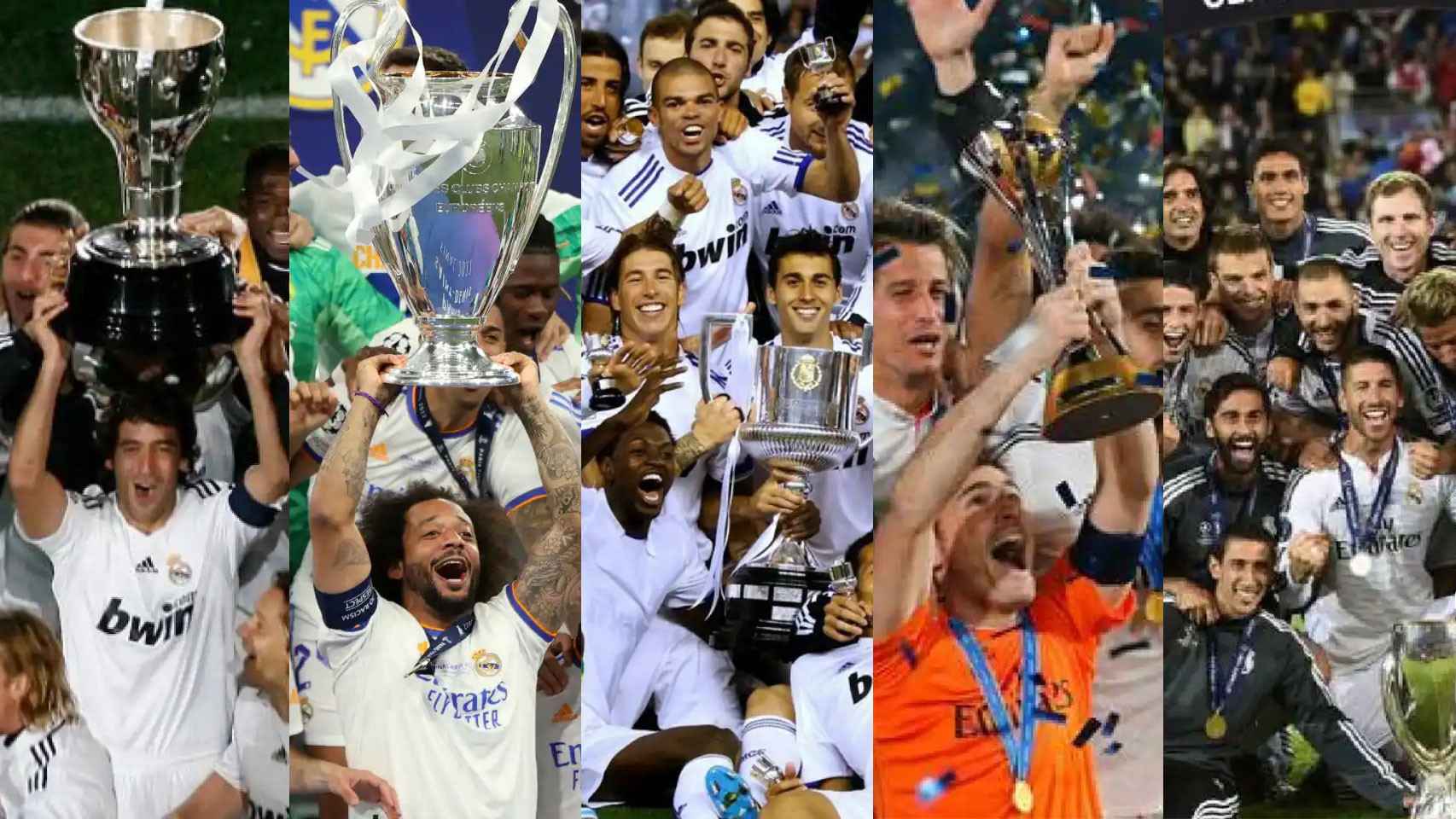 Todos los títulos del Real Madrid en los últimos 15 años