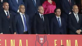 Palco en La Cartuja (Sevilla) durante la final de la Copa del Rey