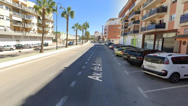 Avenida de Andalucía, en Mijas.