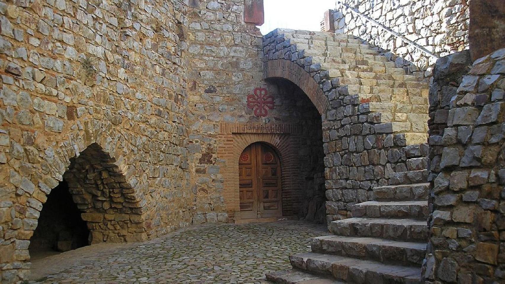 Escaleras del Castillo de Calatrava