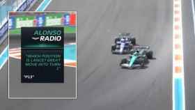 La radio de Fernando Alonso sobre Lance Stroll