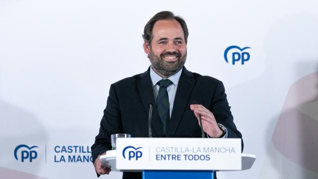 Paco Núñez en un encuentro en Toledo con los medios de comunicación. Foto: Javier Longobardo.