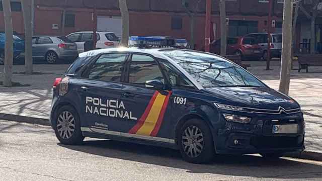 Un coche de la Policía Nacional de Valladolid
