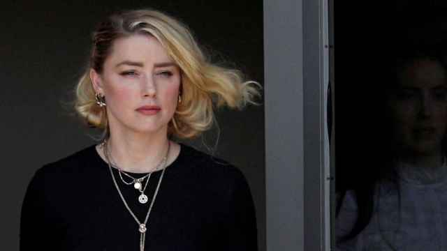 Amber Heard durante el juicio contra Johnny Depp.