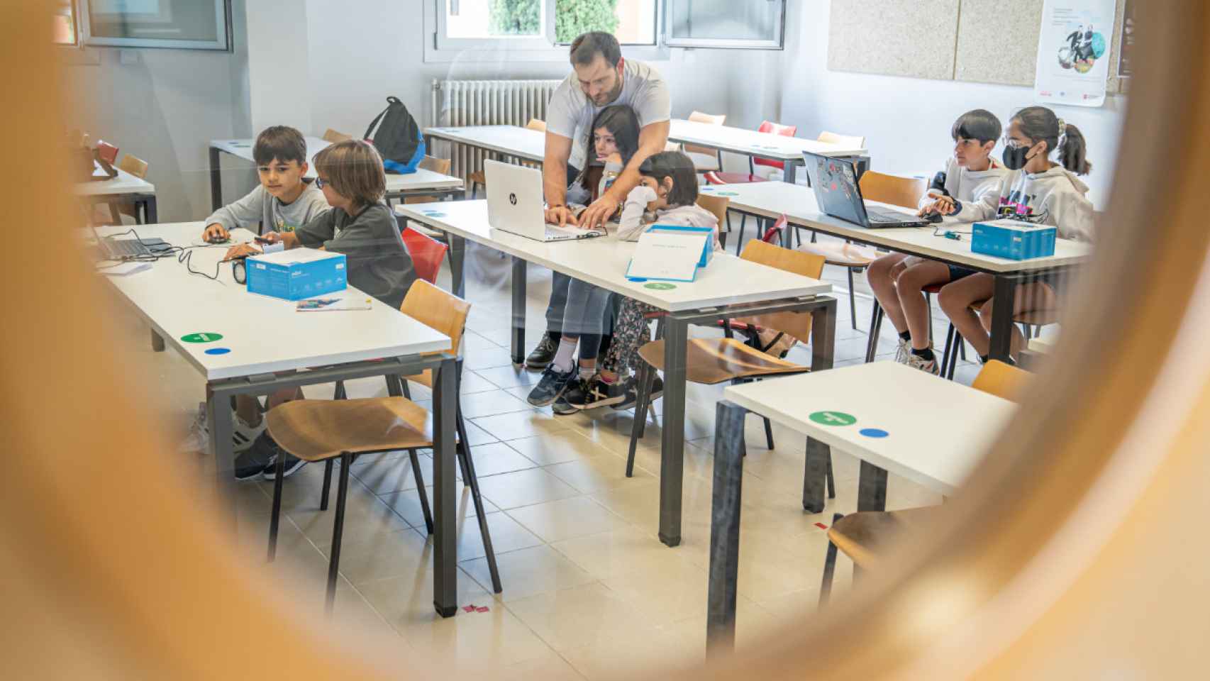 Una actividad para niños en la Universidad de La Rioja. FOTO: Universidad de La Rioja.