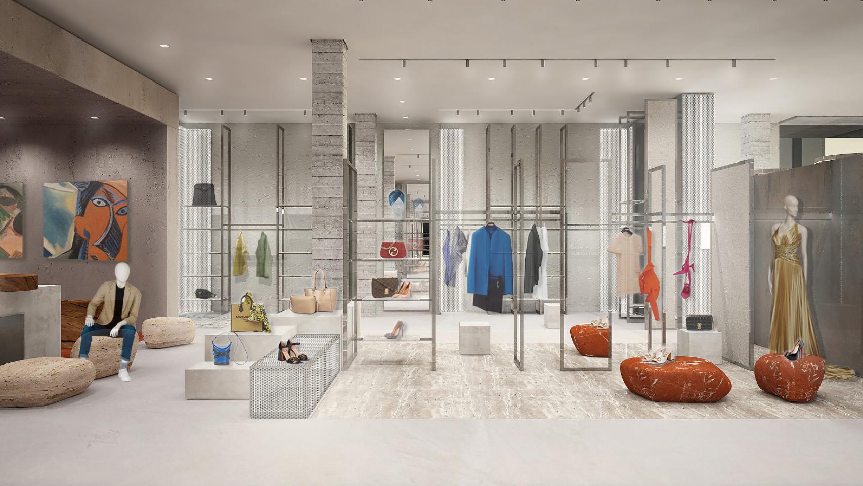 Málaga refuerza su oferta lujo: un "museo" con prendas de Balenciaga, Dolce & Fendi junto al