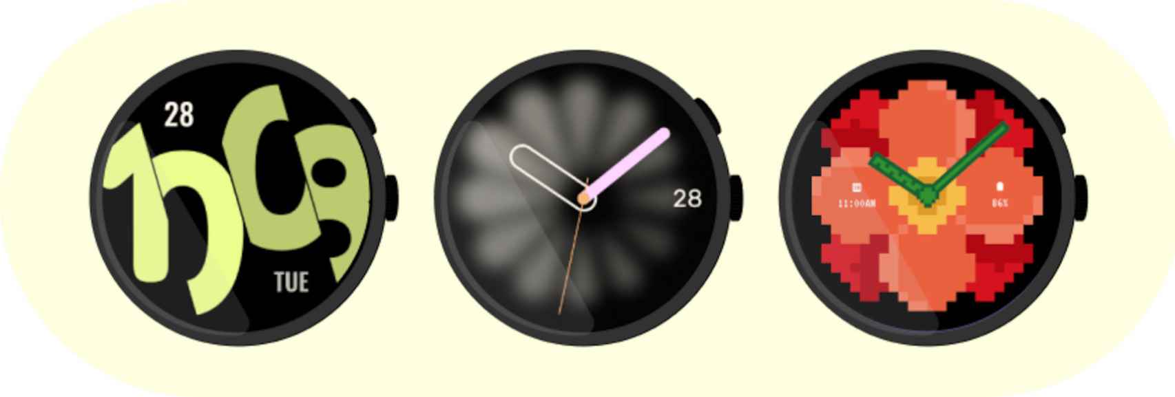 Wear OS 4 lets you create watch faces and distribute them on Google Play
