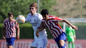 Partido entre los juveniles del Real Madrid y el Atlético