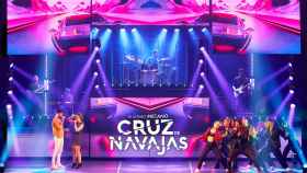 Un momento del musical Cruz de Navajas.