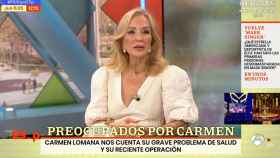 Carmen Lomana revela en 'Espejo Público' que la han extirpado un tumor en el cuello: Tenía una pelota