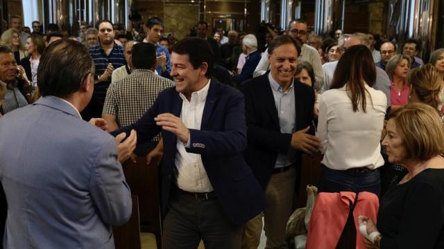 Mañueco en Salamanca en el último acto de precampaña