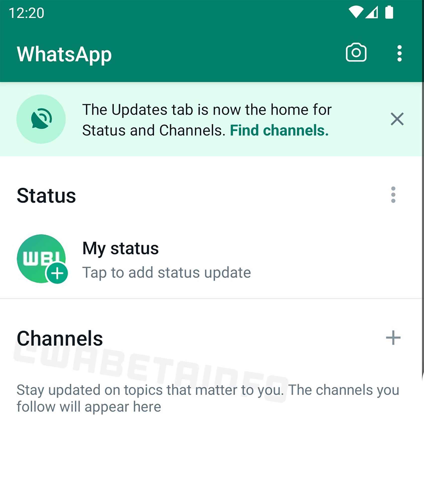 WhatsApp y sus canales