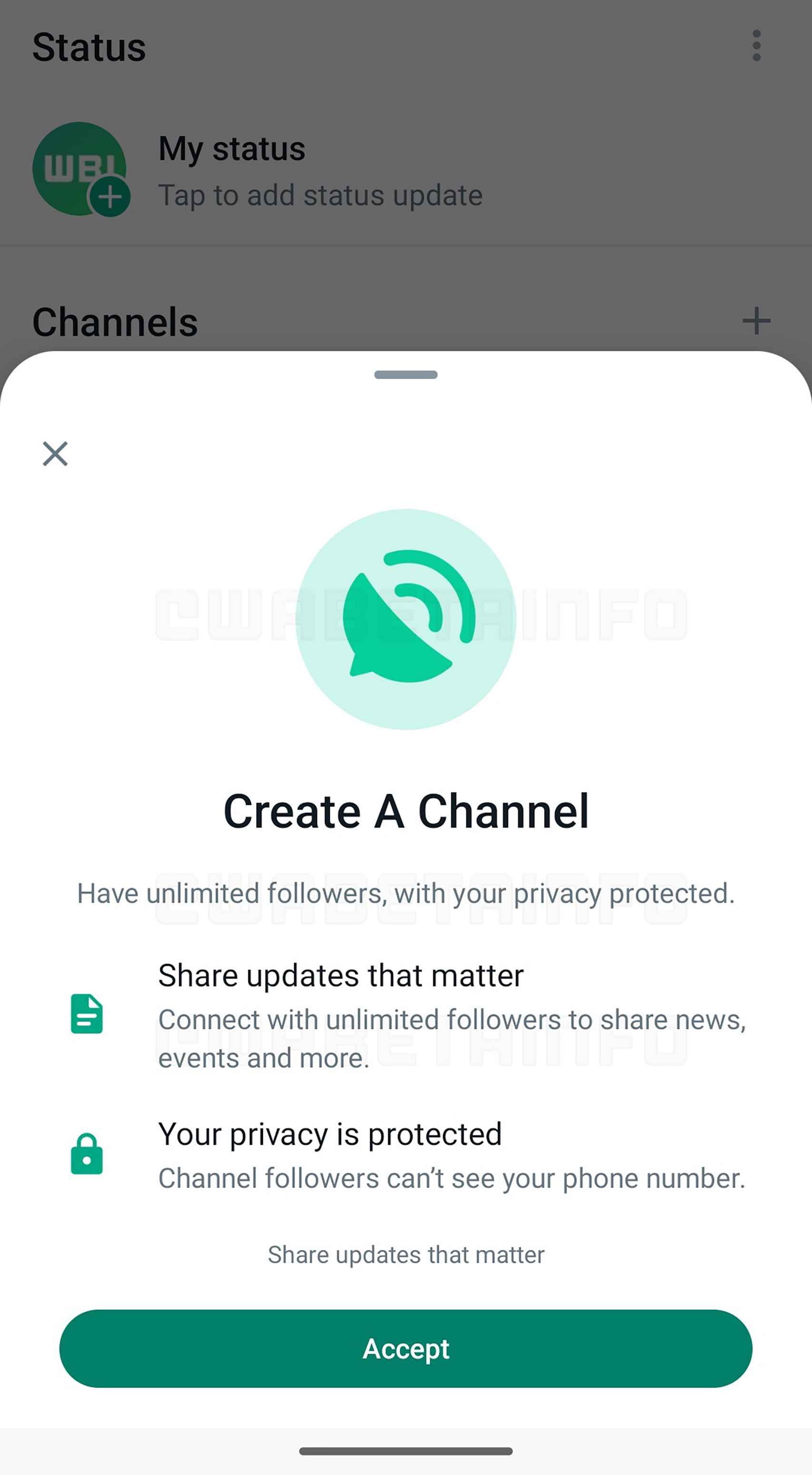 Así se puede crear un canal en WhatsApp