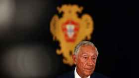 El presidente de Portugal, Marcelo Rebelo de Sousa, en una comparecencia en el Palacio de Belem.