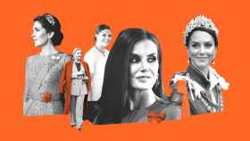 De izquierda a derecha Mary de Dinamarca, Máxima de Holanda, Victoria de Suecia, la reina Letizia y Kate Middleton.
