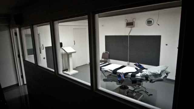 Cámara de la muerte en una prisión de Oklahoma (Estados Unidos).