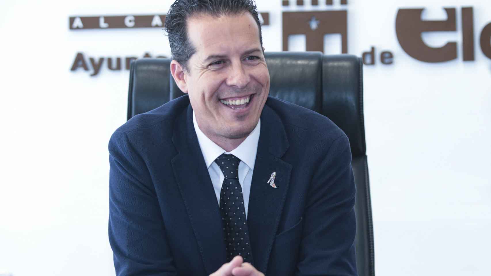 Rubén Alfaro es alcalde de Elda desde 2015.