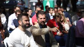 Encuentro joven del PSOE con la participación del secretario general del PSCyL, Luis Tudanca; el candidato a la Alcaldía de Zamora, David Gago; el secretario general de JSECyL, Fran Díaz, y la secretaria de Organización de JSECyL, Marta Águeda