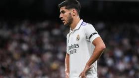 Marco Asensio, durante el Real Madrid - Getafe de La Liga 2022/2023