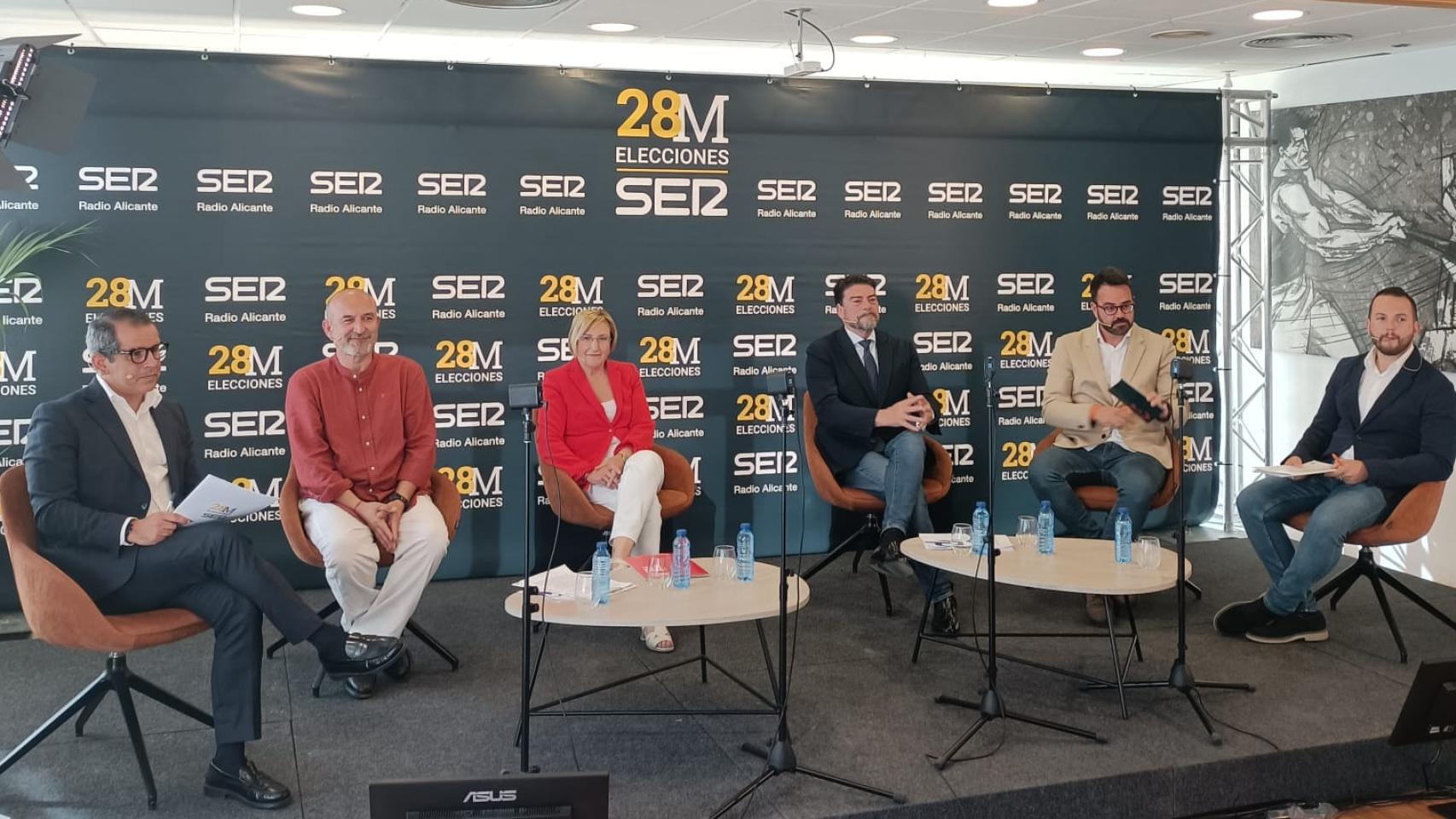 Debate sobre política municipal en el que no ha participado Vox.