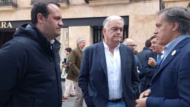 Esteban González Pons apoya a Carlos García Carbayo como candidato del PP a la Alcaldía de Salamanca