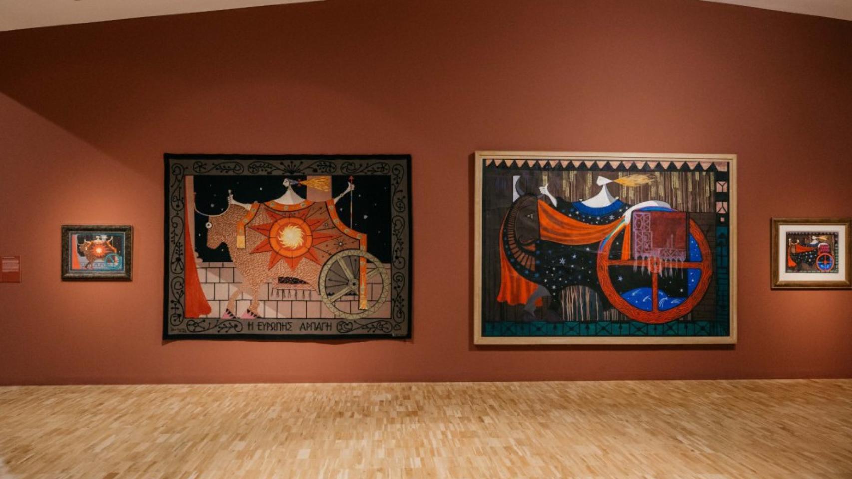 Vista de la exposición: 'Oscar Domínguez. La conquista del mundo por la imagen' en el TEA