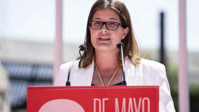 La alcaldesa socialista de Móstoles, Noelia Posse, en una imagen reciente.