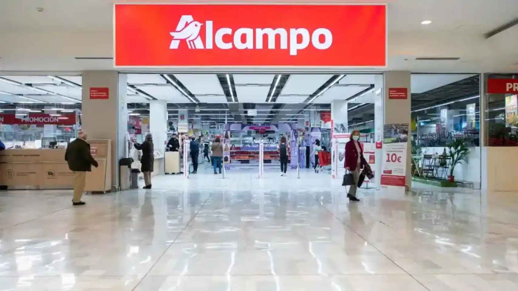 Un supermercado Alcampo.