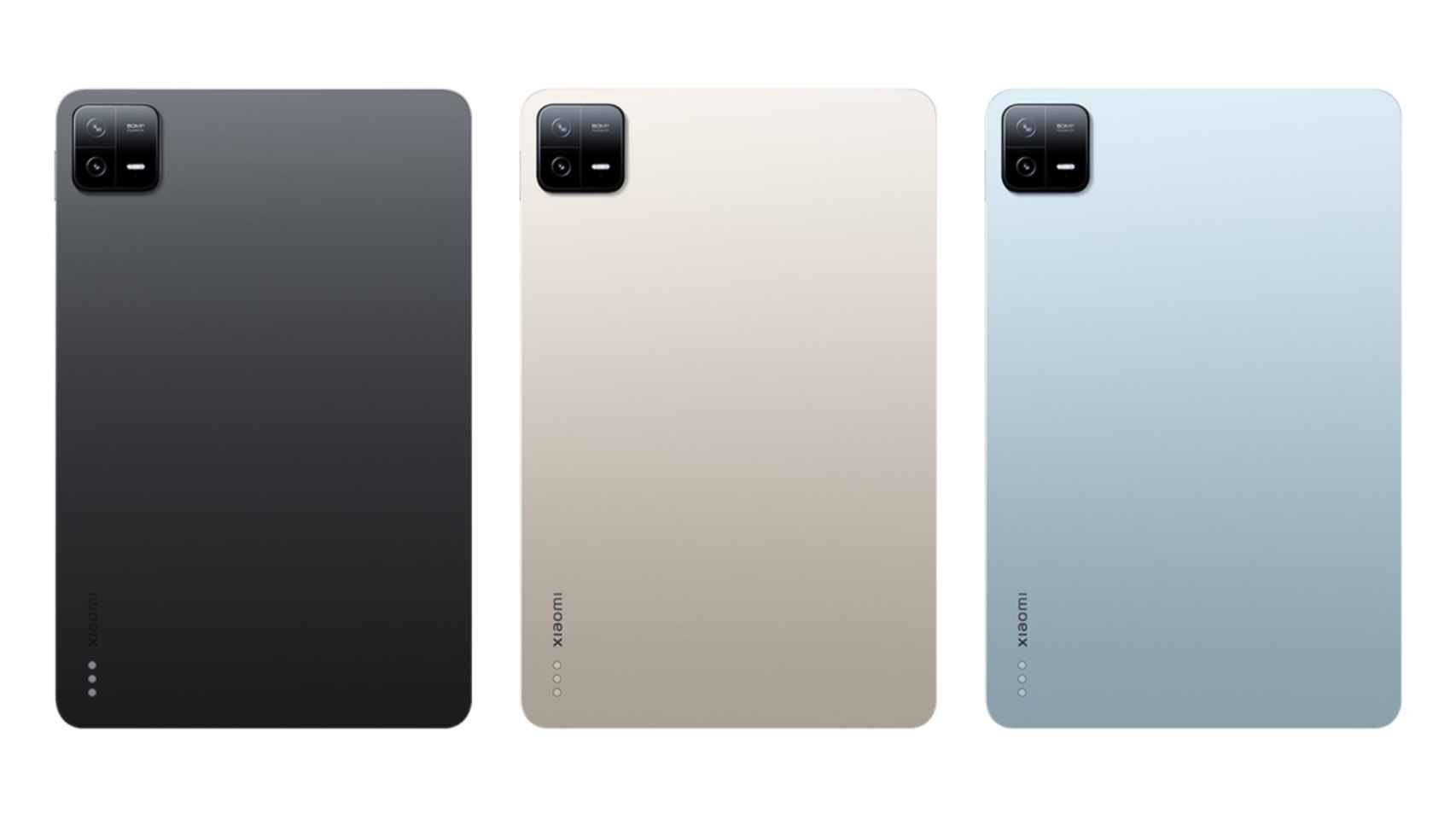 Los tres colores de la Xiaomi Pad 6