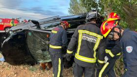 Un fallecido y una joven herida grave tras una colisión entre dos turismos en la provincia de León