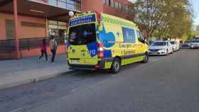 Imagen de una ambulancia en Valladolid