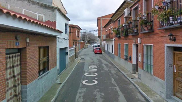 Calle Olivarejo de Portillo de Toledo (Toledo). Foto: Google Maps.