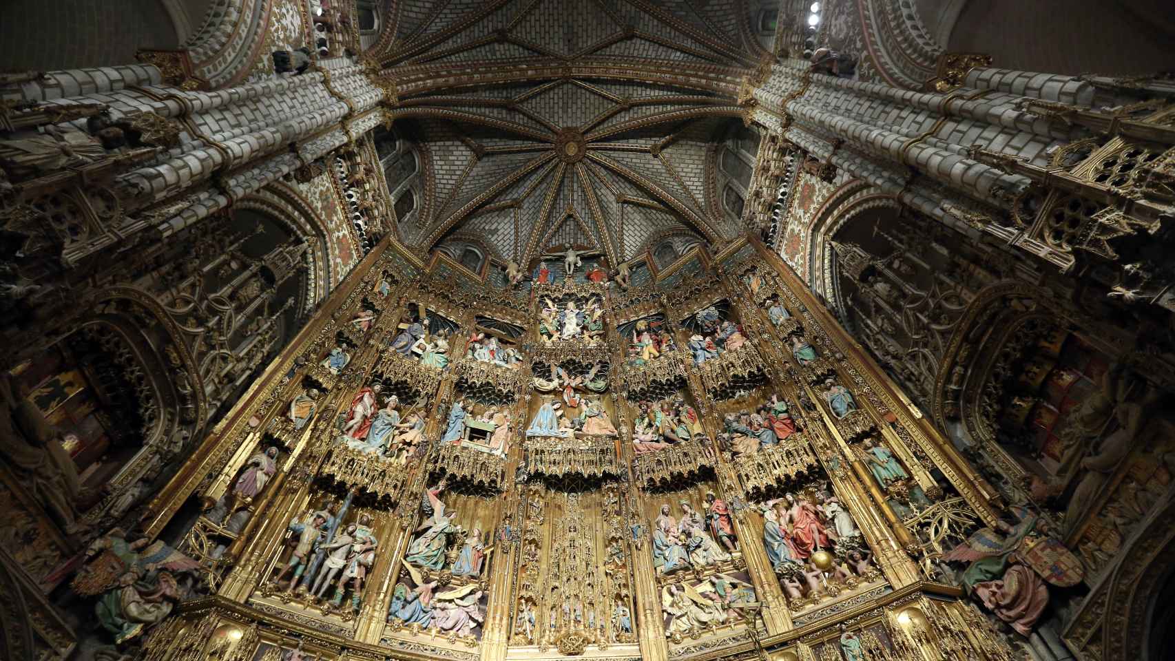 Interior de la Catedral de Toledo. Foto: Óscar Huertas.