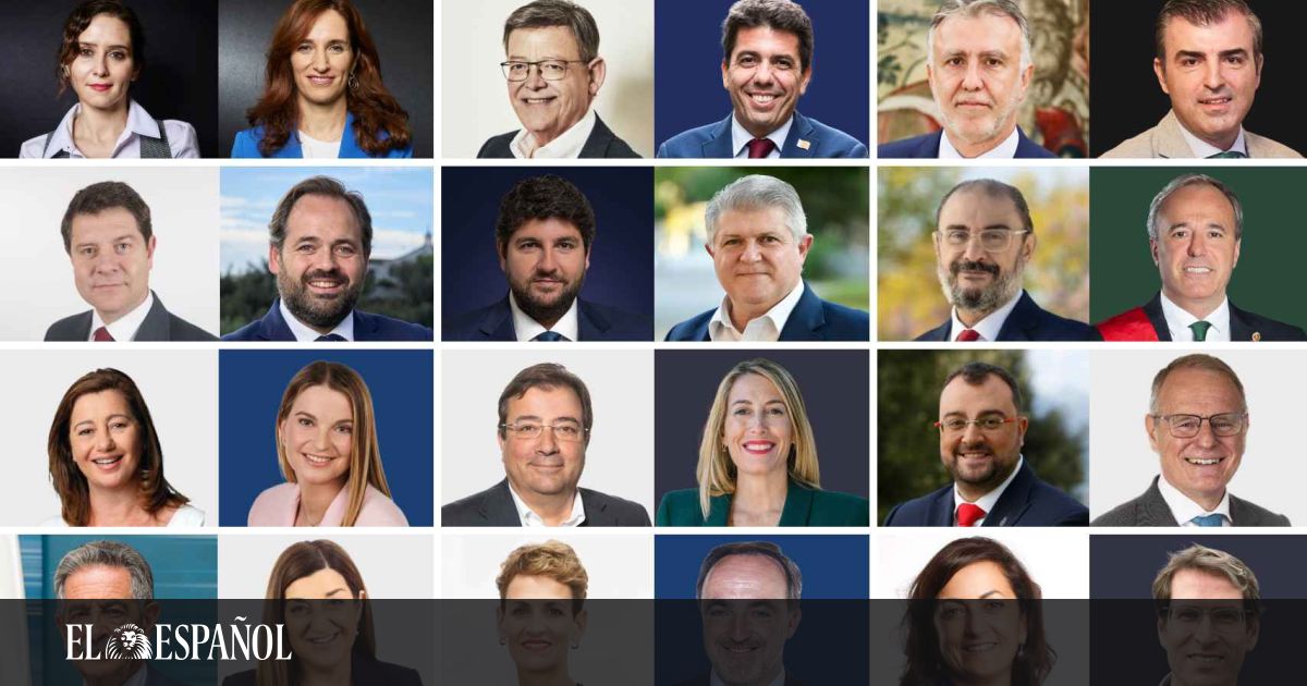 Los 12 combates del 28-M: 9 presidentes socialistas ponen en juego su título... y un poco el de Sánchez