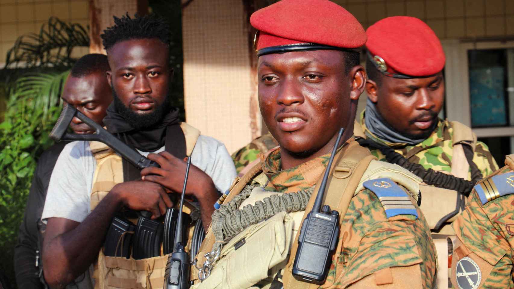 El líder militar de Burkina Faso, Ibrahim Traore, en una imagen de octubre de 2022.