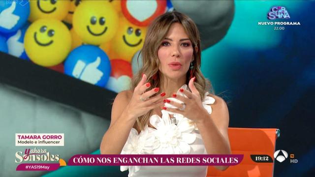 Tamara Gorro en 'Y ahora, Sonsoles'.