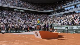 Rafa Nadal tras ganar su 14º Roland Garros en 2022