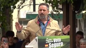 Santiago Abascal en Guadalajara. Foto: Twitter @vox_es.