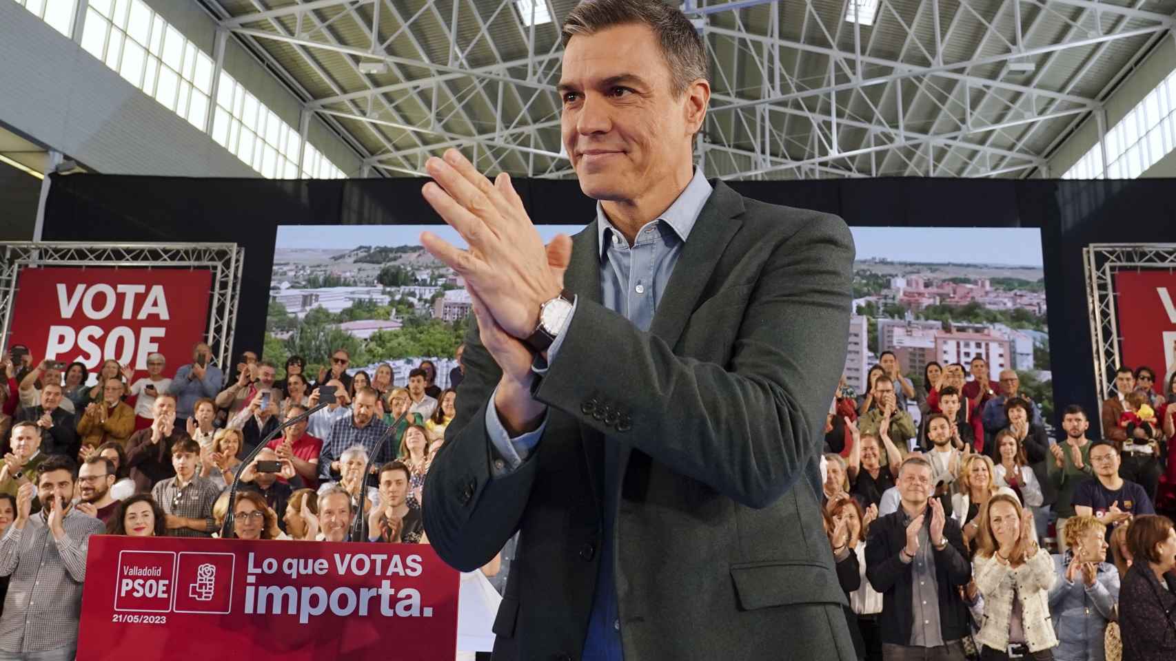 Pedro Sánchez en Valladolid