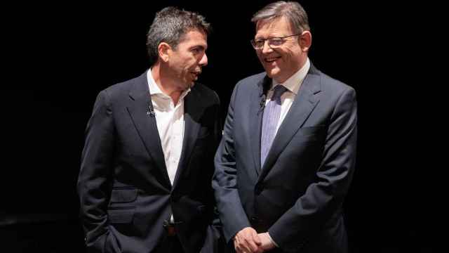 Ximo Puig y Carlos Mazón, candidatos a la presidencia de la Generalitat.