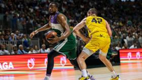 Will Thomas durante el Unicaja de Málaga vs. Lenovo Tenerife