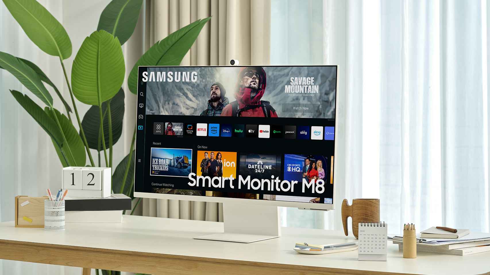Samsung M8 Smart Monitor.