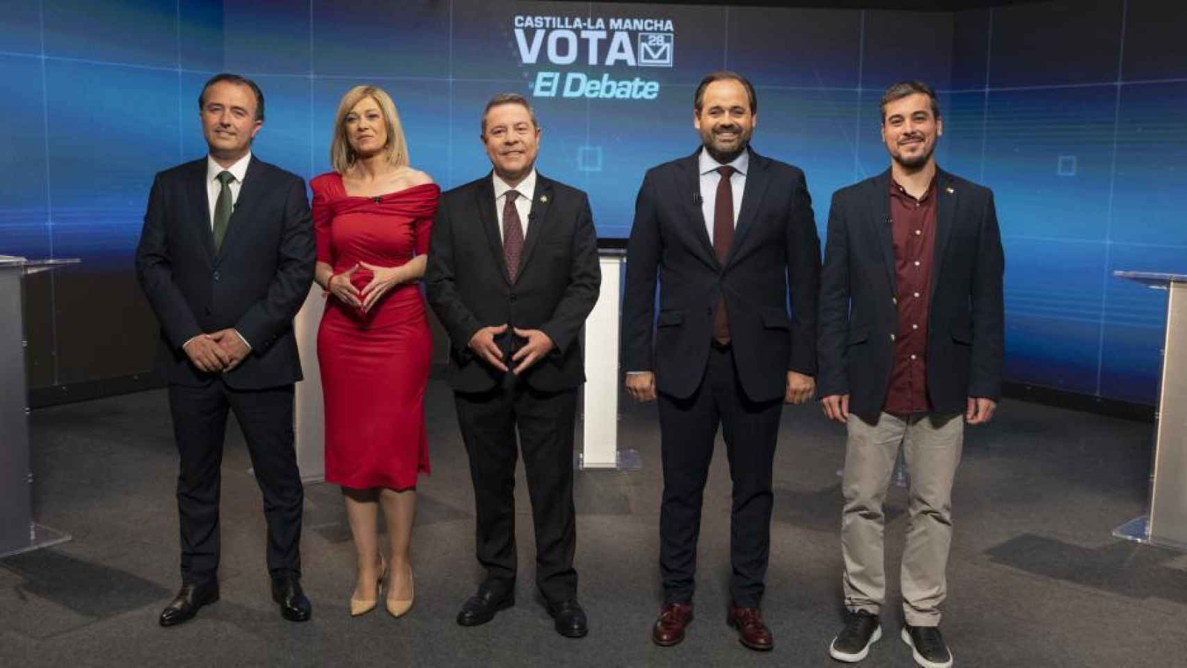 Debate electoral de Castilla- La Mancha.